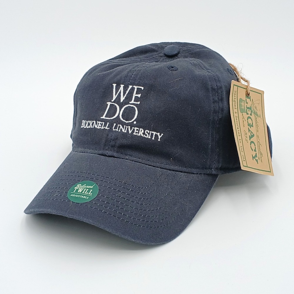 Bucknell University Hat Cap Strap Back Navy Relaxed Twill Embroidered Legacy